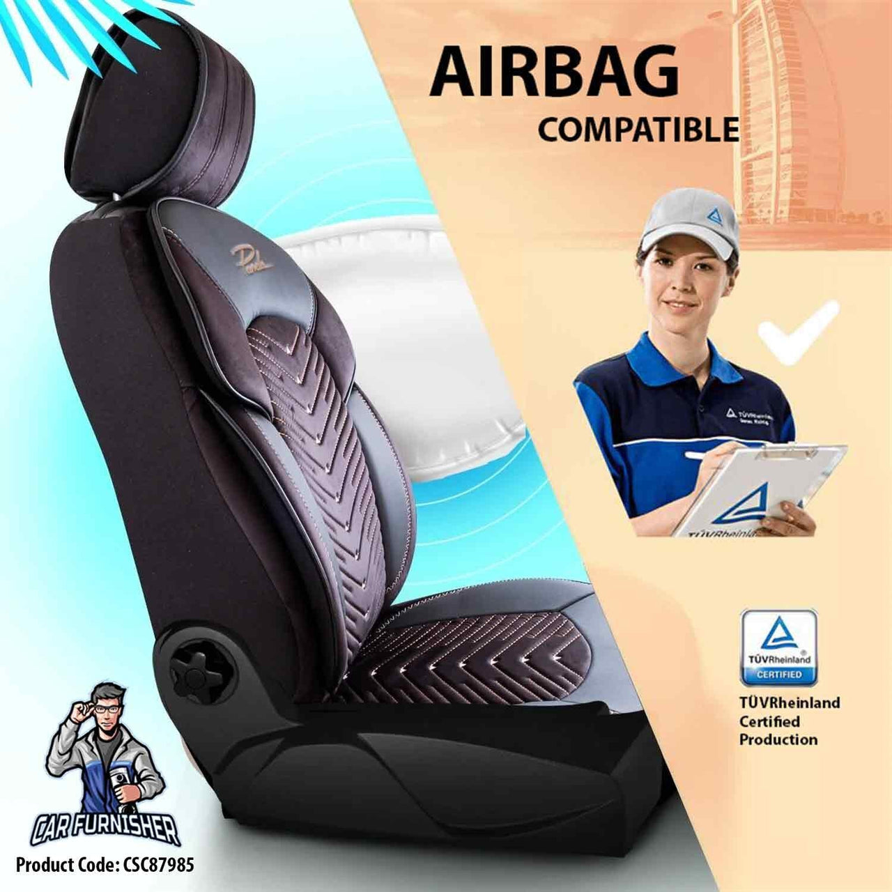 Fiat 600 Seat Covers Dubai Design