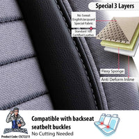 Thumbnail for Subaru Crosstrek Seat Covers London Design