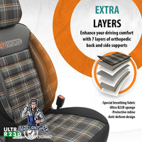 Thumbnail for Nissan Navara Seat Covers GTI Sports Design