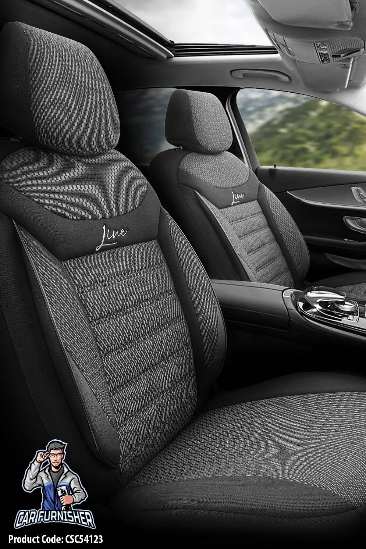 Nissan Navara Seat Covers Line Design