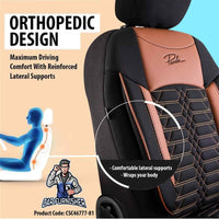 Thumbnail for Nissan Navara Seat Covers Venetian Design