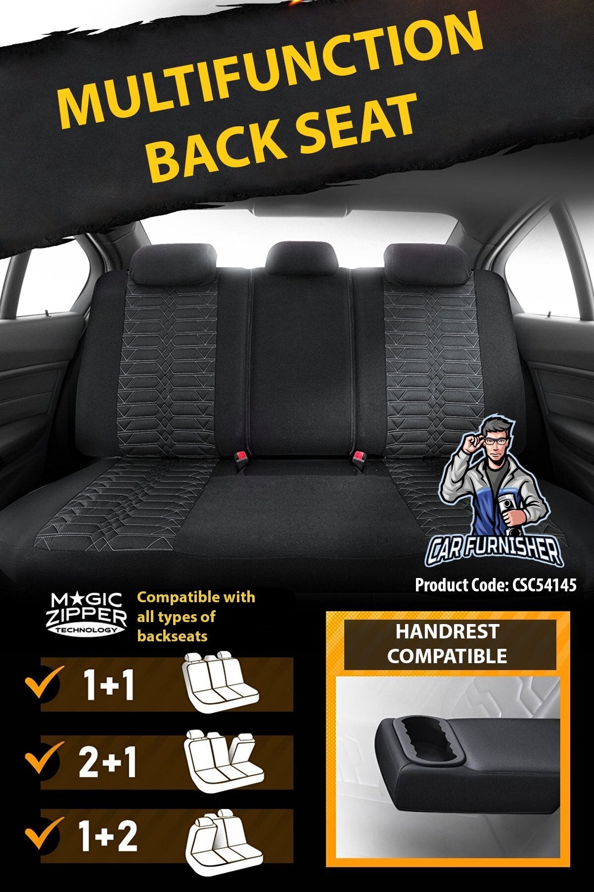 Volvo C40 Seat Covers Venetian Design