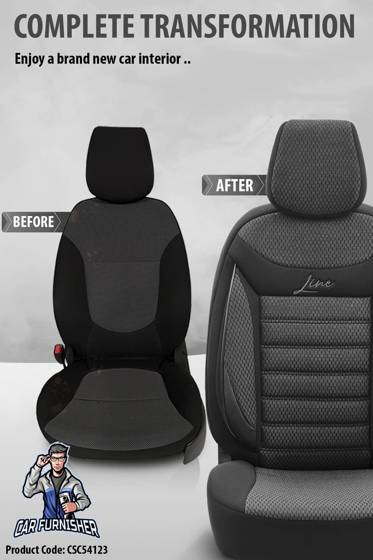 Nissan Navara Seat Covers Line Design