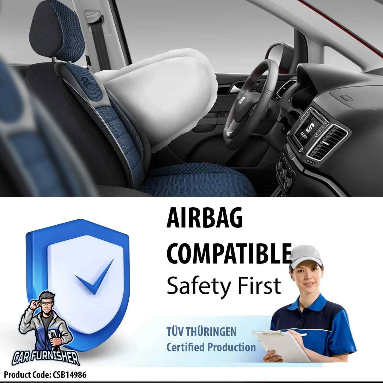 Nissan Navara Seat Covers Prestige Design