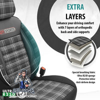 Thumbnail for Nissan Navara Seat Covers GTI Sports Design
