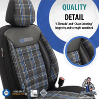 Thumbnail for Nissan Navara Seat Covers GTI Sports Design