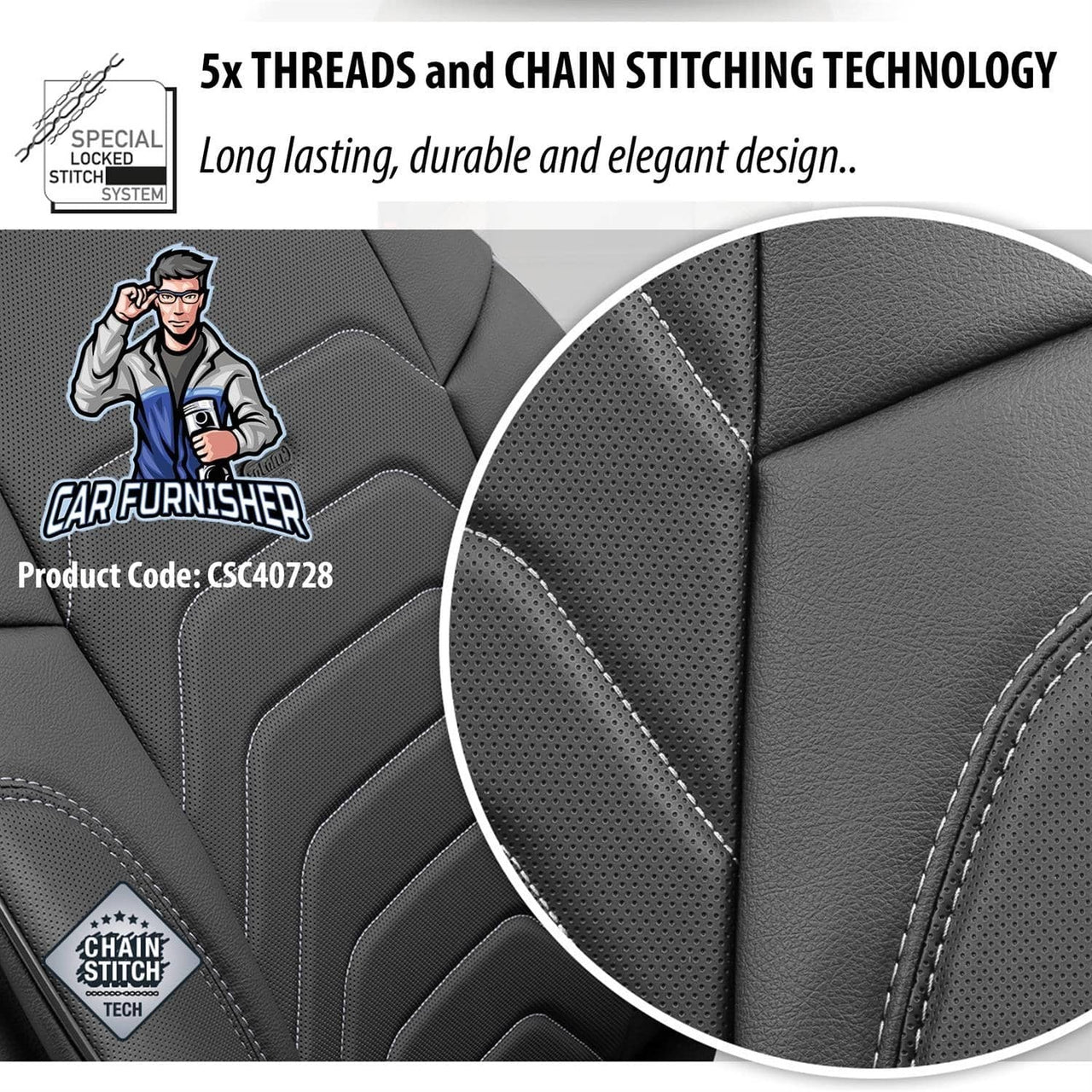 Audi Q3 Seat Covers Core Design