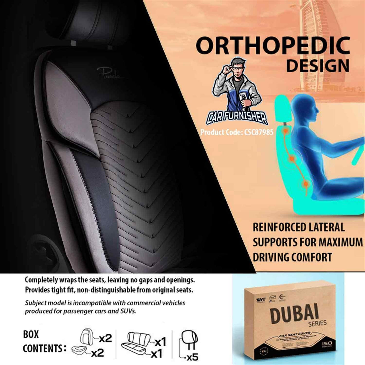 Audi Q3 Seat Covers Dubai Design