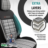 Thumbnail for Nissan Navara Seat Covers GTI Sports Design