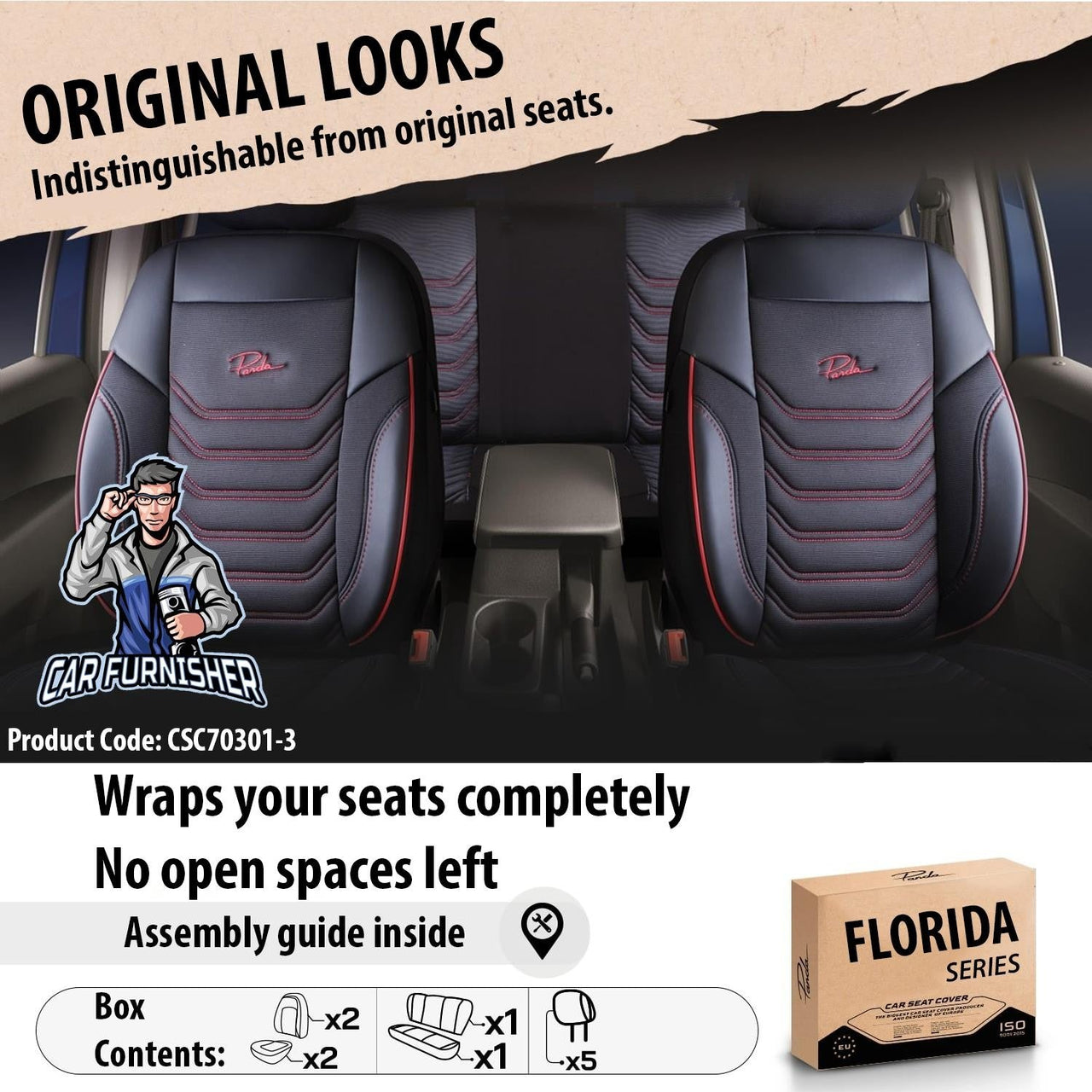 Skoda Kamiq Seat Covers Florida Design