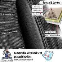 Thumbnail for Subaru Crosstrek Seat Covers London Design