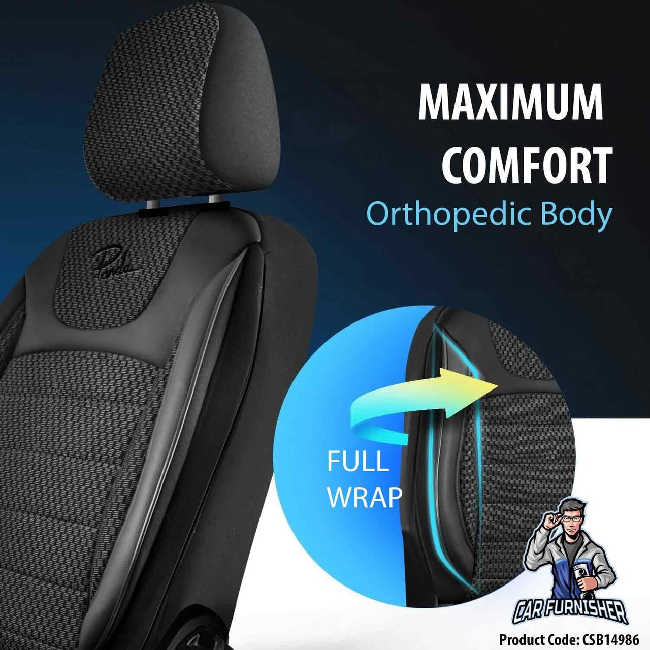 Volvo C40 Seat Covers Prestige Design