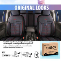 Thumbnail for Subaru Crosstrek Seat Covers London Design