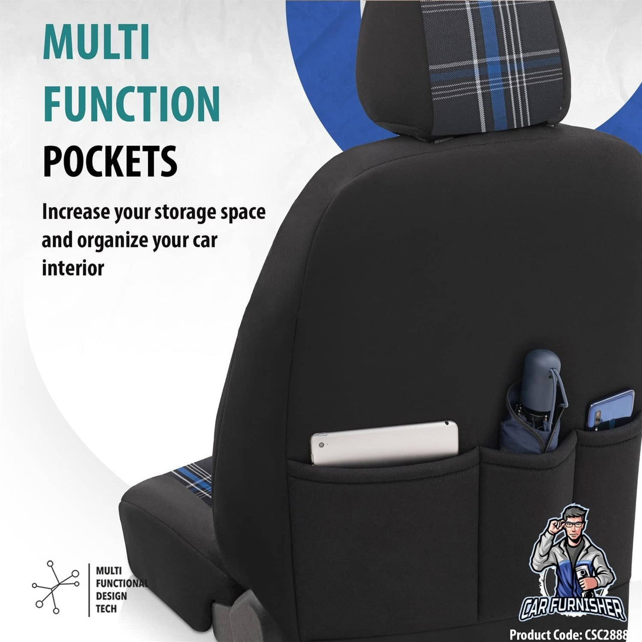 Nissan Navara Seat Covers GTI Sports Design