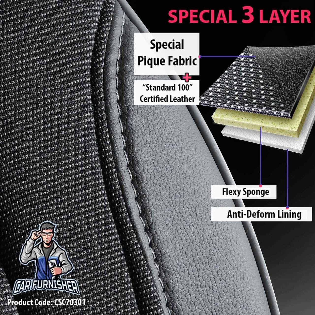 Seat Padding & Lining Kit For Fiat Panda I Series - Genuine Fiat Part