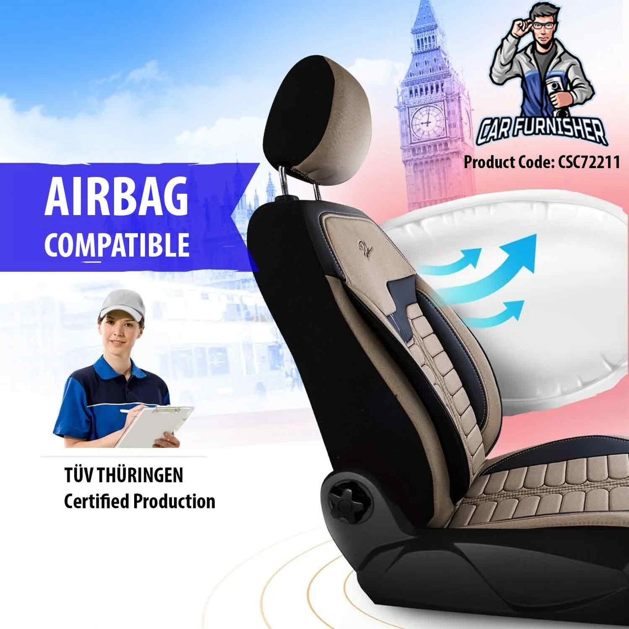 Subaru Crosstrek Seat Covers London Design