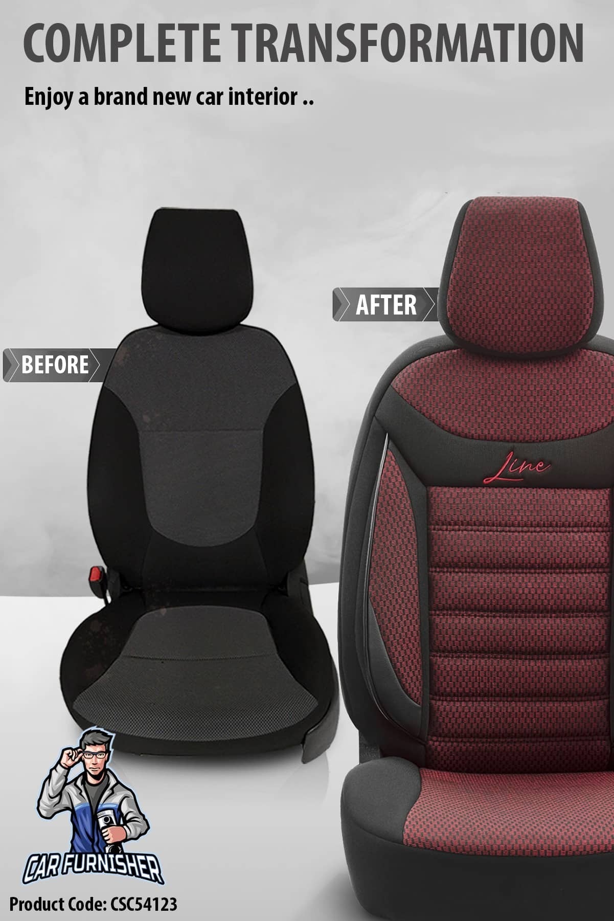 Nissan Navara Seat Covers Line Design