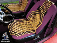 Thumbnail for Beaded Car Seat Cover Real Wood