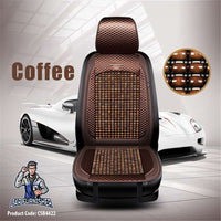 Thumbnail for Car Seat Cover Real Wood Bamboo Beads (5 Colors)