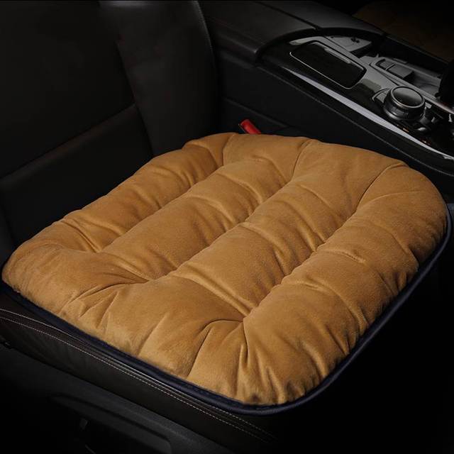 Car Seat Cushion (6 Colors) | Winter Pillow | Soft Gold Fabric