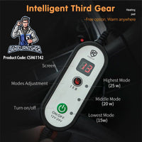 Thumbnail for Car Seat Heater Car Seat Cover (3 Colors) Front Seat Set