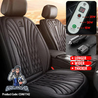 Thumbnail for Car Seat Heater Car Seat Cover (3 Colors) Front Seat Set