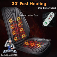 Thumbnail for Car Seat Heater Car Seat Cover (3 Colors) Front Seat Set