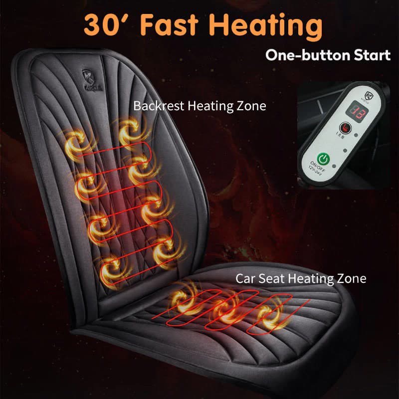 Car Seat Heater Car Seat Cover (3 Colors) Front Seat Set