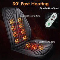 Thumbnail for Car Seat Heater Car Seat Cover (3 Colors) Front Seat Set