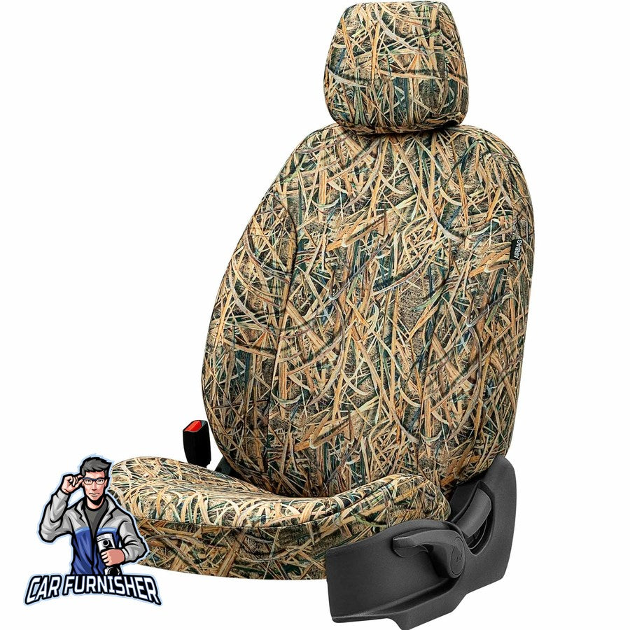 Fiat Freemont Car Seat Covers 2011-2016 Camouflage Design Mojave Camo Fabric