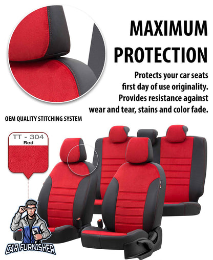 Peugeot Bipper Car Seat Covers 2007-2023 London Design Beige Leather & Fabric