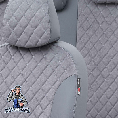 Mercedes CLA Seat Covers Tokyo Foal Feather Design Smoked Leather & Foal Feather