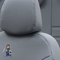 Thumbnail for Mitsubishi Outlander Seat Covers Istanbul Leather Design Smoked Leather