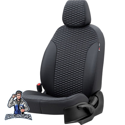 Opel Movano Seat Covers Tokyo Leather Design Black Leather