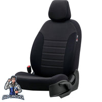 Thumbnail for Peugeot 2008 Seat Covers Original Jacquard Design Black Jacquard Fabric
