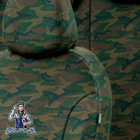 Thumbnail for Jeep Renegade Seat Covers Camouflage Waterproof Design Montblanc Camo Waterproof Fabric