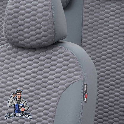 Suzuki Grand Vitara Seat Covers Tokyo Foal Feather Design Smoked Leather & Foal Feather