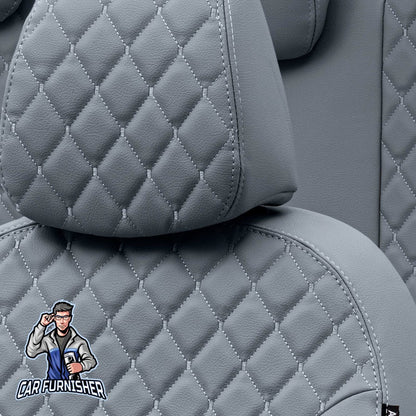 Mercedes Citan Seat Covers Madrid Leather Design Smoked Leather