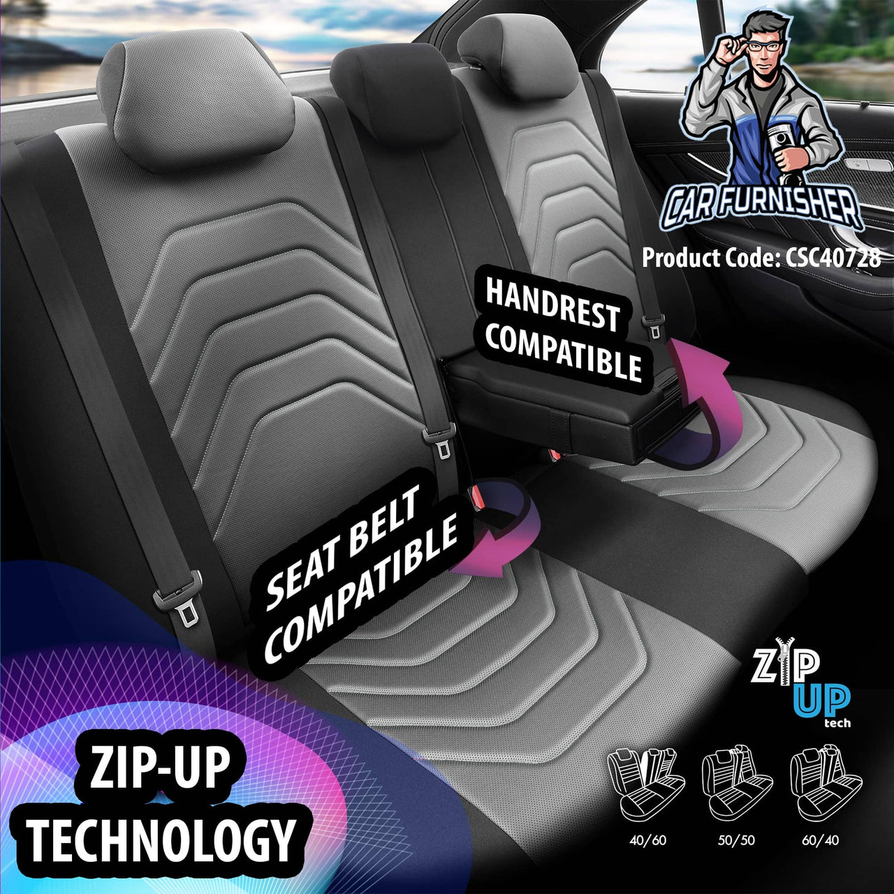 Car Seat Cover Set - Core Design