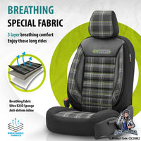 Thumbnail for Car Seat Cover Set - Sports Design