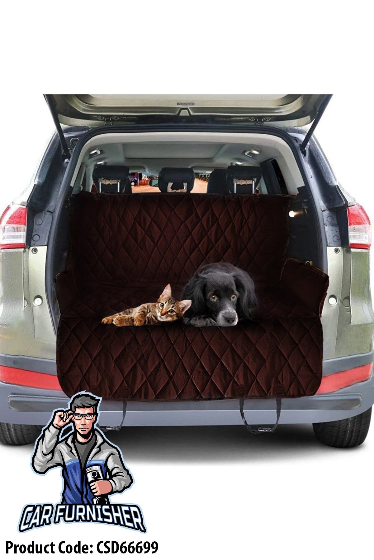 Tent Style Car Seat Cover For Dogs & Pets