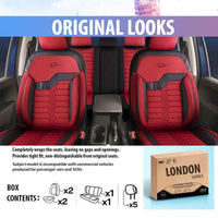 Thumbnail for Car Seat Cover Set - London Design