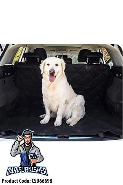 Tent Style Car Seat Cover For Dogs & Pets Black Fabric