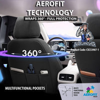 Thumbnail for Car Seat Cover Set - Infinity Design