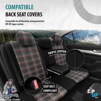 Thumbnail for Car Seat Cover Set - Sports Design