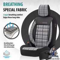 Thumbnail for Car Seat Cover Set - Sports Design